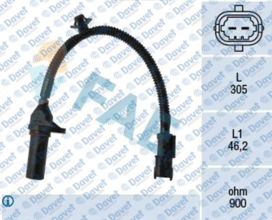 FAE 79334 Krank Mili Pozisyon Sensoru Accent Blue 1.4 11> Ix35 1.6 16v 10> Ix20 12> I3007> Tucson 10> Ceed 07>